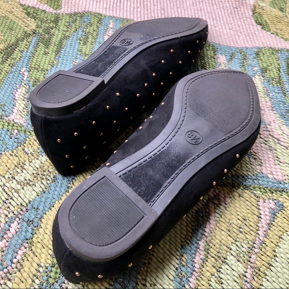 A New Day • Black Suede Flats - Picture 6 of 7